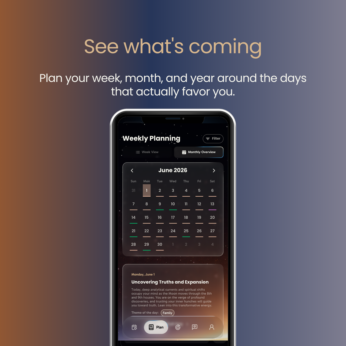 The Galactic Planner App AI enhanced - 7 Day Trial