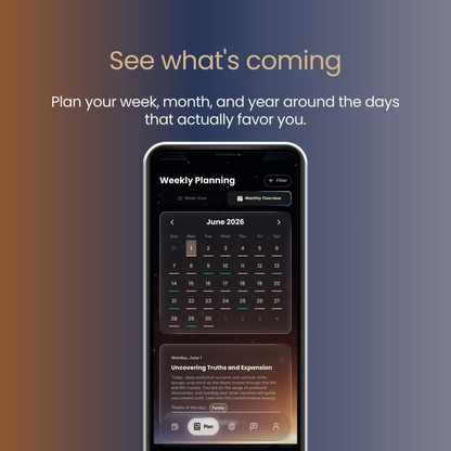 The Galactic Planner App AI enhanced - 7 Day Trial